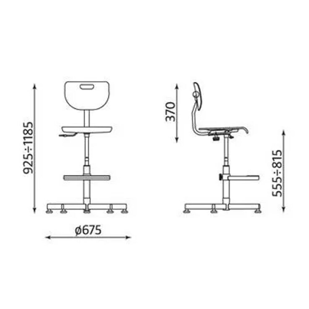 Werek Seat Plus Foot Base (Еко Кожа) - Image 2